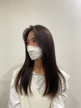 ソワン ドゥ ブレス フラン 東花園店(soin de brace Fran) メルティ―カラー/フェミニンロング/韓国ブリーチなし/髪質改善