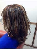 ムードコア 関内店(mu;d Coa) 外ハネワンカール