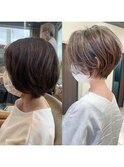 30/40/50/前下がりショートボブ