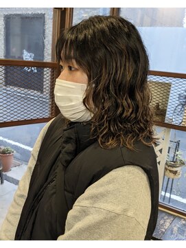 ヒカリス 東三国(HIKARIS) 笑顔溢れる/ミディアムヘア/パーマスタイル