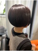 切りっぱなしボブショートボブショートカットショートヘア代官山