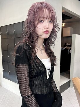 ヘアー アイス ルーチェ(HAIR ICI LUCE) デザインカラー/ルーツカラー/ロングウルフ