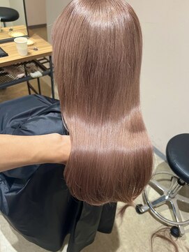 ミリ 久留米(miri..) ピンクベージュ/NOBU/久留米/ブリーチ