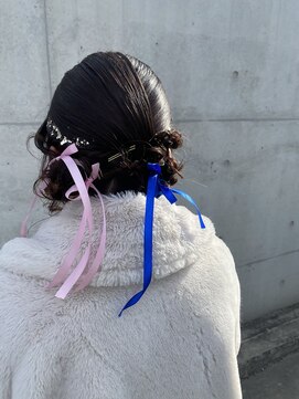 カリラ(CAOLILA) ライブ用ヘアアレンジ