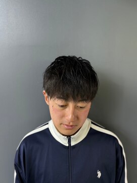 グリーディーフォックス 三軒茶屋(GreedyFOX) 波巻き/マッシュパーマ/ウルフ/ハイライト<理容室>