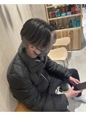 ダブルカラー[横浜駅/髪質改善/ダブルカラー/酸性ストレート]