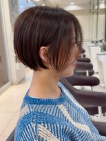 ハピネス 西大寺店(Happiness) ショートカット×ひし形ショートボブ×前髪あり30代40代50代
