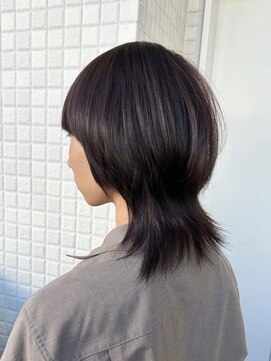 リグ 横浜(Lig.) レイヤーウルフカット暗めカラーダークアッシュカラー横浜横浜駅