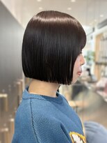 ロンドシエル 横浜(Lond ciel)&nbsp;ワイドバングイメチェン美髪外ハネボブ+レイヤーカット韓国/横浜