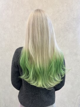 ロンド レア 天神大名店(Lond Le’a) ホワイトブロンド/イメチェンヘアスタイル/美髪のススメ