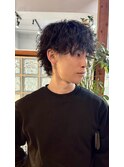 色気大人ウルフスパイラルパーマ【大名/パーマ/メンズカット】