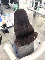 ブラウン(Brown) 透明感グレージュ.°・＊