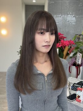 レノ 直江店(RENO) 顔周りレイヤー/レイヤーカット@20代30代40代