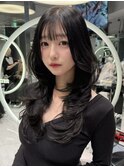 韓国パーマ/コテ巻き風パーマ[レイヤーカット/渋谷]