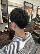 アンチ ブーン(ANTI boon)&nbsp;マッシュショート×ゆるふわパーマ