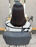 【ベストセラー】ヘアケアコース+メンテナンスカット￥12100→￥11000