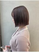 美髪＊切りっぱなしボブ＊＊髪質改善＊Zina札幌