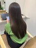 【yurina限定】カット＋縮毛矯正＋カラー＋高濃度ケラチン処理剤￥19,000
