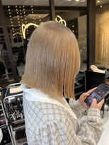 髪屋 紬&nbsp;王道ミルクティーベージュ