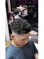 バーバーブロス(BAR BER bro's)&nbsp;極道パーマ/浦安/メンズパーマ/スキンフェード