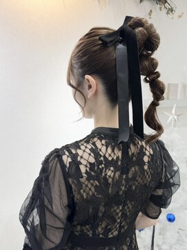 シー(shii..) 《shii../大黒》#ヘアセット#ヘアアレンジ#アレンジポニーテール