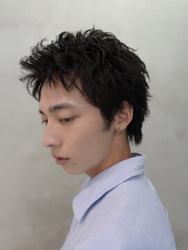 バイフィフス 原宿/表参道(by fifth) ラフな質感の無造作パーマ×スパイキーショートスタイル