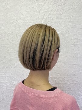 ロッカ ヘアーイノベーション(rocca hair innovation) ミニボブ × アンブレラカラー