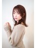 似合わせカット＋透明感カラー＋トリートメント　￥16750