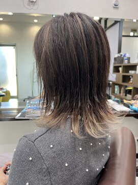 ヘアースペース オブジェ(Hair Space Objet) すそカラー