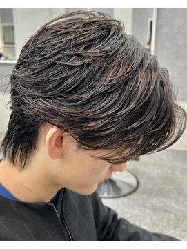 グロップ 町田(GLOP) 簡単に出来る毛流れニュアンスパーマ/メンズパーマ