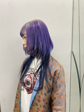 オーン 渋谷(OOn) パープルのくらげウルフデザイン