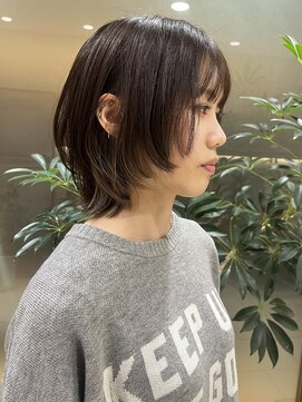 ピークアブー アヴェダ 池袋東武(PEEK-A-BOO AVEDA) ウルフボブ