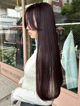 オルセン(OLSEN) ラベンダーカラー/顔まわりレイヤー