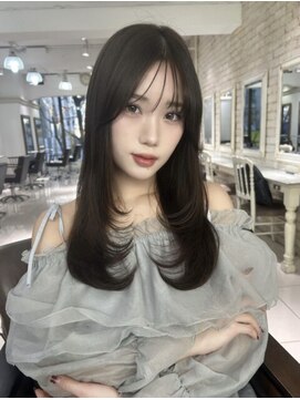 フォルテ 天神大名(FORTE) 髪質改善/韓国/グレージュ/顔周り/ダブルカラー/学割/レイヤー