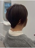 ショートナチュラルレイヤー/襟足すっきりショート