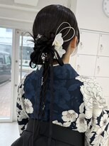 オニキス(ONYX)&nbsp;C147袴着付けヘアセット振袖着付け表参道着付け成人式ヘアセット