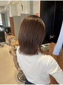 <ゲスト>肌なじみ◎ブラウンベージュ x 切りっぱなしミディアム