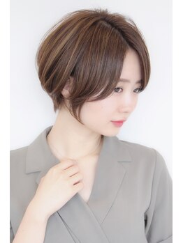 ヘアーアンドメイク ルナ(Hair&Make Runa)の写真/似合わせショートヘアで、頭の形・髪質・骨格を活かした美しいシルエットを創り出す★
