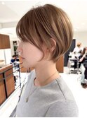 ショートカット/ハイライトカラー/イルミナカラー[鹿児島中央駅]