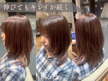 ヘアーショップ エヌアンドエー 越谷店(hair shop N&A)の写真/再現性とモチが良いカットで毎朝簡単に決まる高技術が自慢実力派サロン長持ち美フォルム提案が人気☆