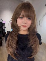エトワ 中央店(etoi)&nbsp;大分韓国かき上げレイヤーカット大人レイヤー顔まわりレイヤー