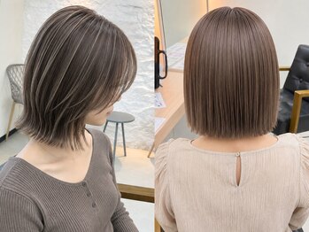 アリープパロット(ALEAP parrot)の写真/白髪ぼかしカラーでお洒落に白髪のお悩みを解消しましょう◎白髪が気になり始めた方のご相談も歓迎!