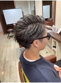 6:4分け束感ショート