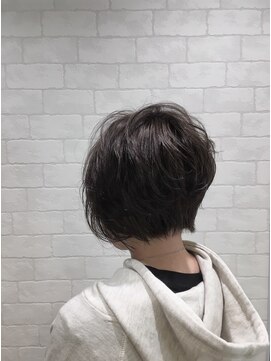 ダスティ 豊科駅前店(Dasty) 前下がりボブ×大人グレイ