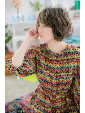 ミック 日暮里店(miq) グラデーションカラー★グラマラスボブa