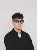 似合わせカットイメチェン/刈り上げ/無造作パーマ/メンズ