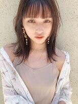 ジゼル(GiseL)&nbsp;ストレートタッチ♪　ミルクティーベージュダブルカラー