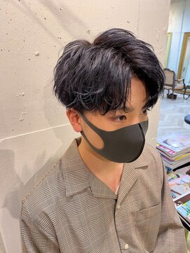 エルオム(EL.HOMME) 【YUKI】ダークラベンダー×センターパート