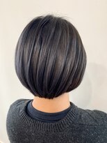 オル(Olu)&nbsp;【MASAYA】スモーキーグレー×ミニボブ