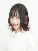 小顔外ハネくびれヘアシースルーバング【銀座/銀座駅】